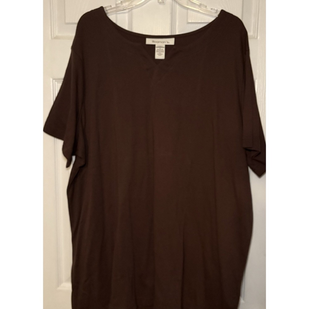 Roaman's 07-8663-2 Women's T-Shirt, 2X - Picture 1 of 4